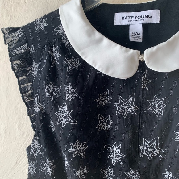 Kate Young for Target Black Sparkle Midi Dress - Picture 4 of 10